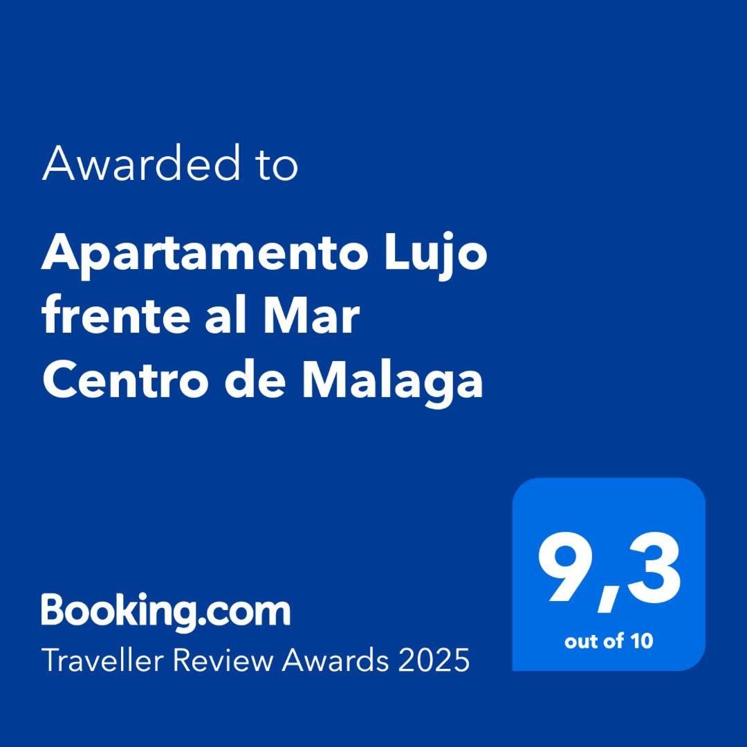 Apartamento Lujo Frente Al Mar Centro De Малага Экстерьер фото